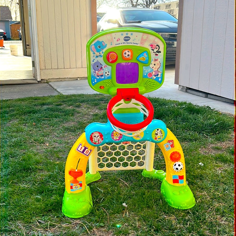 I am selling this basketball ball hoop for little boys it is great for learning